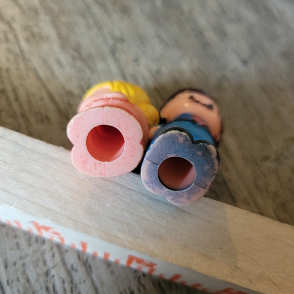 Vintage 1975 Kenner tree tots Figures And Little Chair - Picture 4 of 15